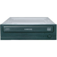 Samsung DVD-ROM 16x, Black + Power DVD (SH-D163B/BEBP)